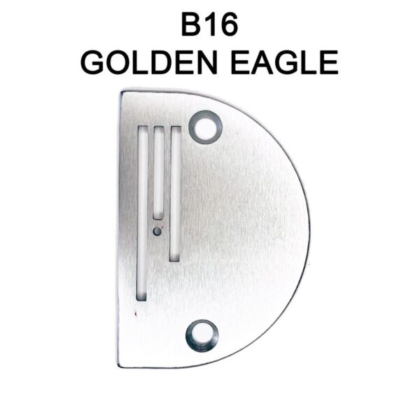 Голкова пластина B16 для універсальних промислових машин, 1,6мм, GOLDEN EAGLE 57631