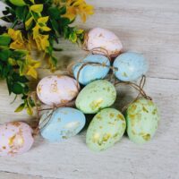 Великодня підвіска Яйце 3.5*5см мікс 141-008