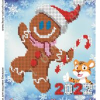 Фея Вышивки НГ-228 Щасливого нового року, схема под бисер