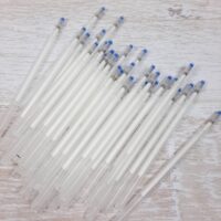 Ручка-стержень термо для розметки по коже, MMC-420-RF, 110мм, білий