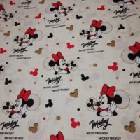 Хлопковая ткань (бязь Gold) 220см Минни Маус