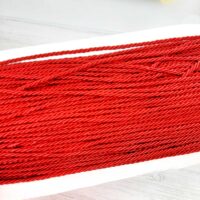 Шнур декоративный 3мм бордо