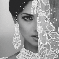 Миледи СЛ-3076 Шанти, схема под бисер