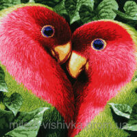 Миледи СЛ-2024 Неразлучные, схема под бисер