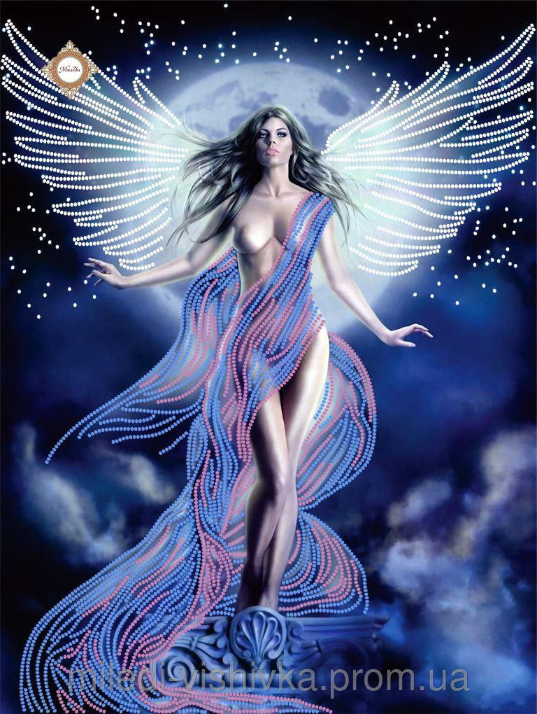 Миледи СЛ-3110 Ангел мироздания, схема под бисер