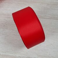 Репс Однотонный 40 мм красный №03/26
