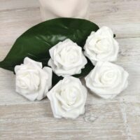 Роза большая белая 7см 2016-1-16-1