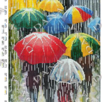 ДАНА-3211 Зонтики, схема под бисер