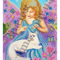 ЮМА 4236 Пушистик, схема под бисер