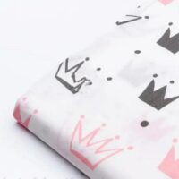 Бязь "Намальовані корони" 45*53см №1316а