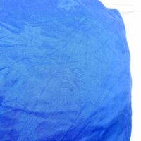 Ткань хлопок синий жакардовый узор 1,43м