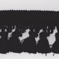Бахрома Art 9000 Sacak-2 10см черный
