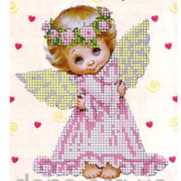 ДАНА-127 Влюбленный ангелочек, схема под бисер
