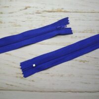 Молния брючная неразъемная, витая, Т3, 18см, нейлон, 0798 электрик