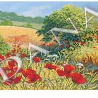 ДАНА-3165 Пшеничные поля, схема под бисер