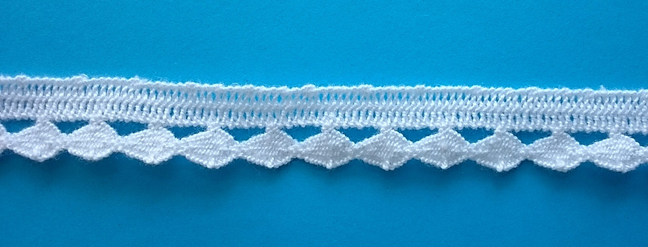 Кружево 1,1см белое 746