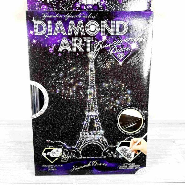 DIAMOND ART Набір для творчості Діамантовий блиск Париж DT DD-01-06