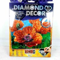 Diamond Decor Набір декорування картини Маки DT DD-01-10