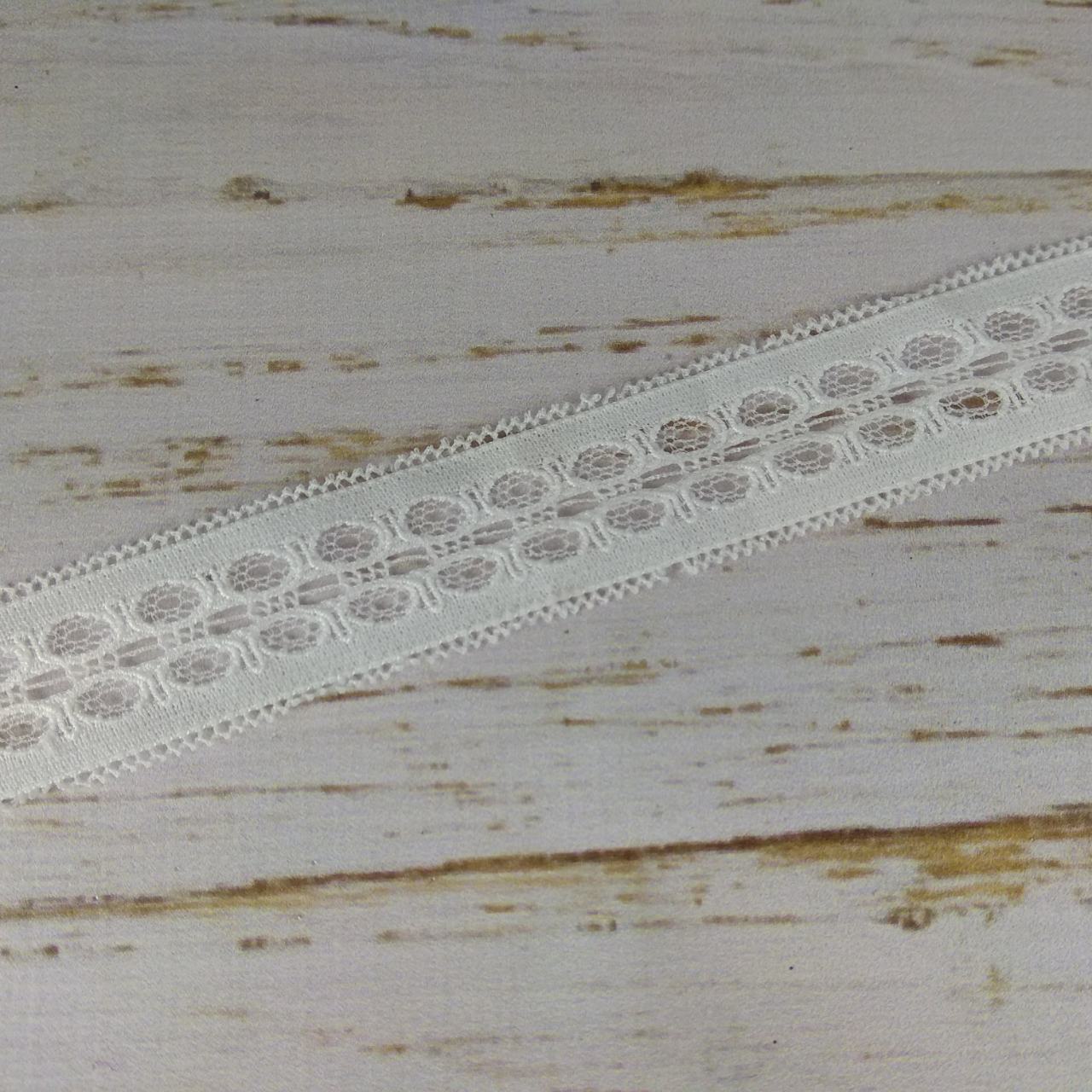 Кружево 2см белое 1465