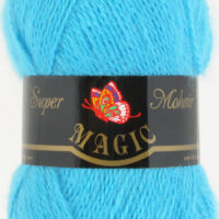 MAGIC Супер Мохер 100г/260м 1338 бирюза