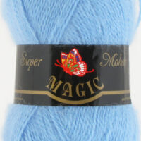 MAGIC Супер Мохер 100г/260м 114 голубой