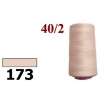 Нить полиэстер 40/2 4000ярд 173 светло-розовый 24858
