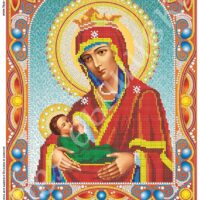 Фея Вышивки ВК-14 Млекопитательница, схема под бисер со стразами