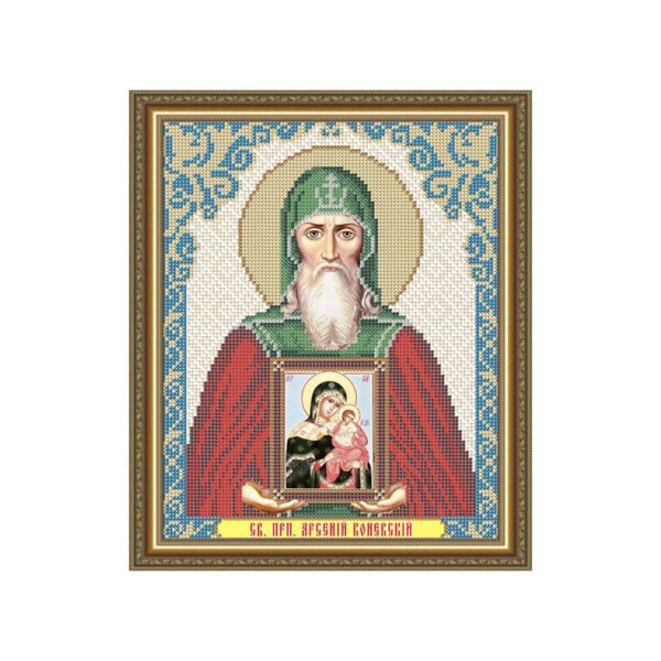 ArtSolo VIA 4133 Св.Пр. Арсеній Конєвський, схема під бісер