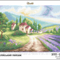 Золотая подкова ЗПП-024 Итальянский пейзаж, схема под бисер