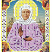 ЮМА 5166 Св. Матрена, схема под бисер