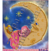 ЮМА 4323 Метрика для девочки, схема под бисер