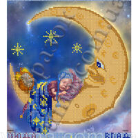 ЮМА 4322 Метрика для мальчика, схема под бисер