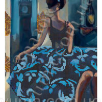 ЮМА 4210 вечер в Лондоне, схема под бисер