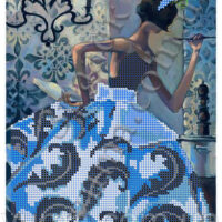 ЮМА 4316 Ужин для любимого, схема под бисер