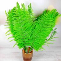 Лист папороть пластик 32*22см ИМ103