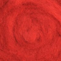 Новозеландский кардочес Латвия 27мкм 40г К3009 красный