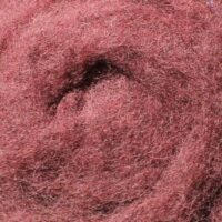 Новозеландский кардочес Латвия 27мкм 40г К4001 фуксия тусклая
