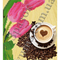 ЮМА 4393 С любовью, схема под бисер