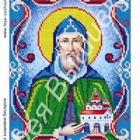 Фея Вышивки АТ-37 Св. Данил, схема под бисер