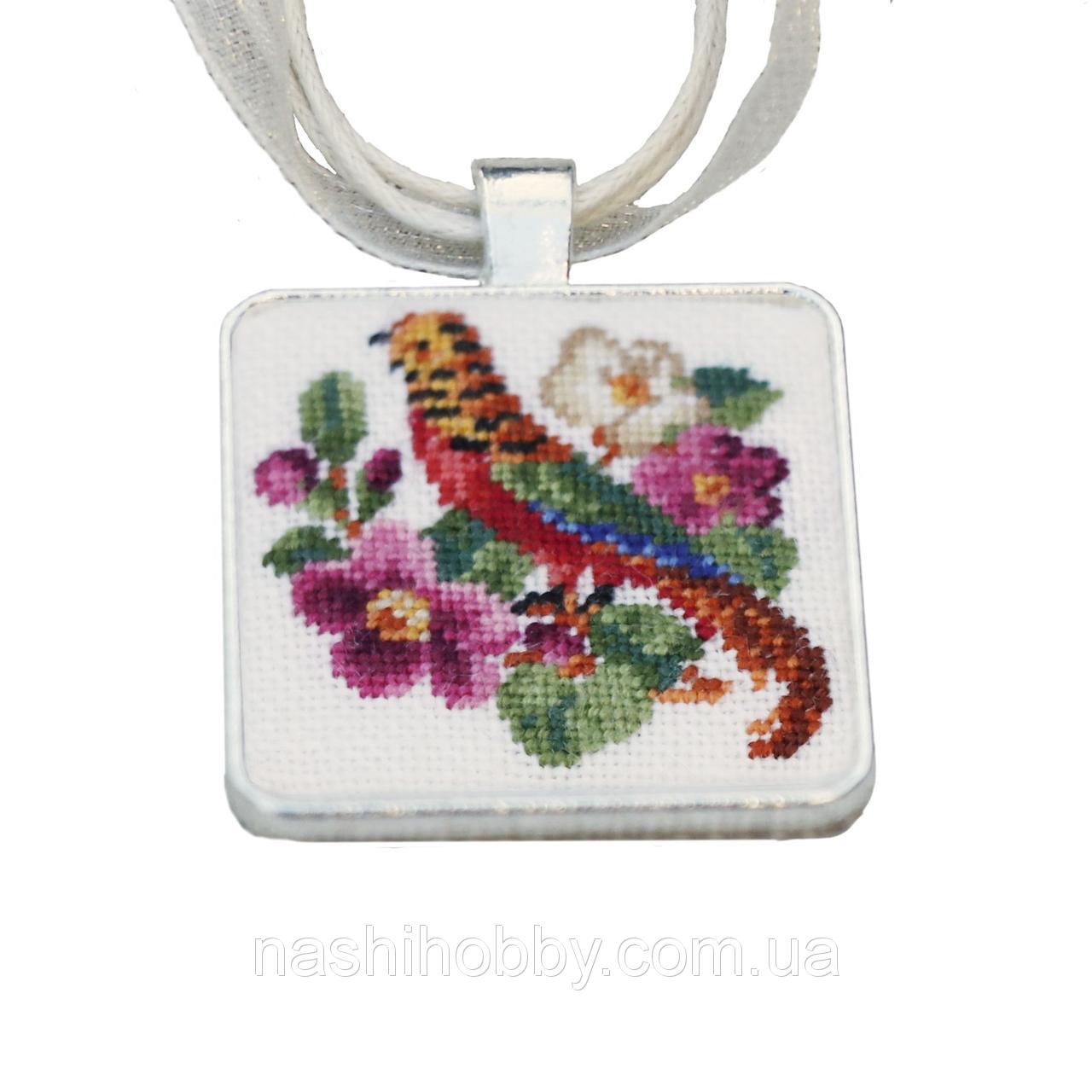 МВ 0202 Кулон Райская Птичка Набор для создания украшения