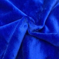 Хутро штучне Ханна короткий ворс 1,7м синє