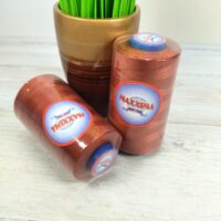 Нитка поліестер 40/2 5000ярд 035 терракот MAXIMA