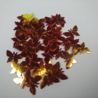 Пайетки Индия 8*18 мм Бабочки радужные 5г 54905