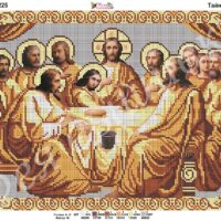 Фея Вышивки ВП-225 Тайная вечеря, схема под бисер