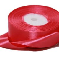 Стрічка атласна 25мм 23м 134 Корал