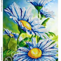 Фея Вышивки В-144 Ромашки, схема под бисер