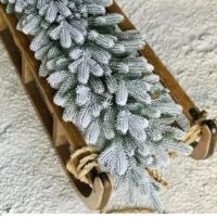 Ліана хвойна лита Traditional 120см засніжена 2153N/120/GS