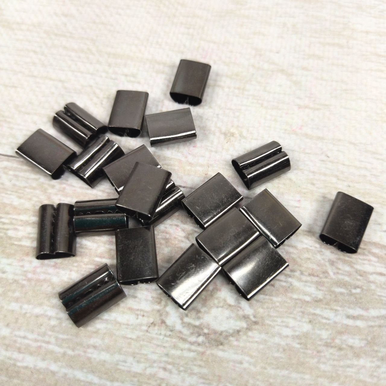 Наконечник,затискач 9*12мм платина 2шт СФ1209к01