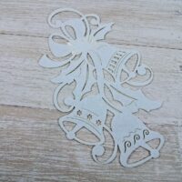Декоративний виріб з фетру "Святкові дзвіночки" 30см 120517