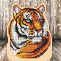 Фея Вышивки ФНГ-61 Тигр, деревяная схема под бисер